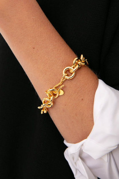 Gold Halo Bracelet