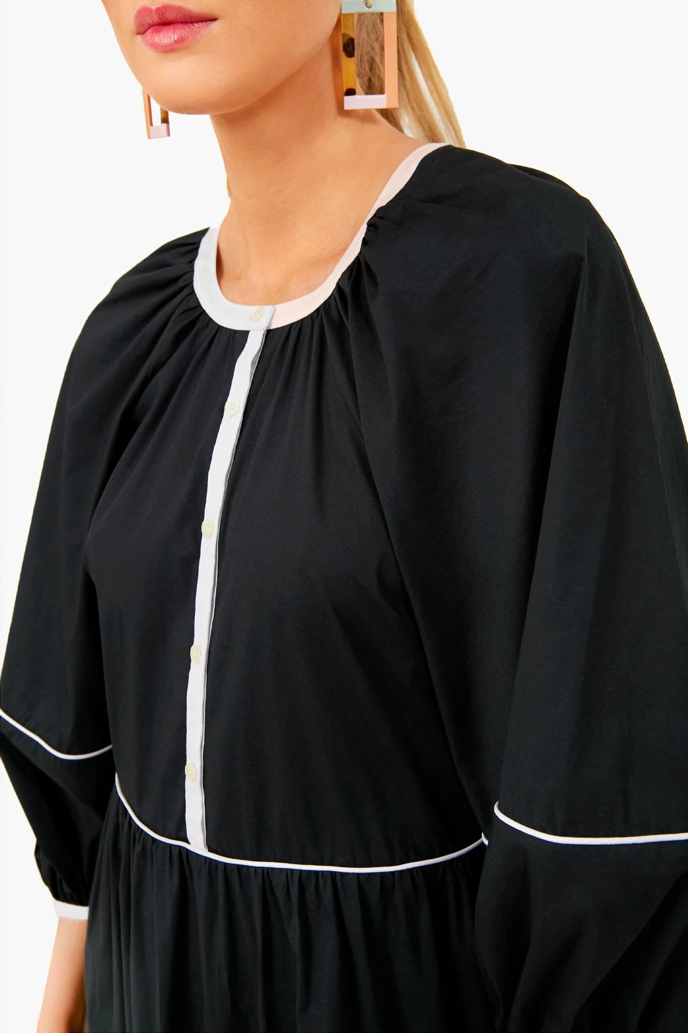 Black And White Demi Dress