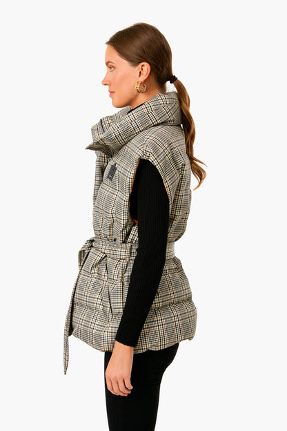 Zerina Plaid Vest