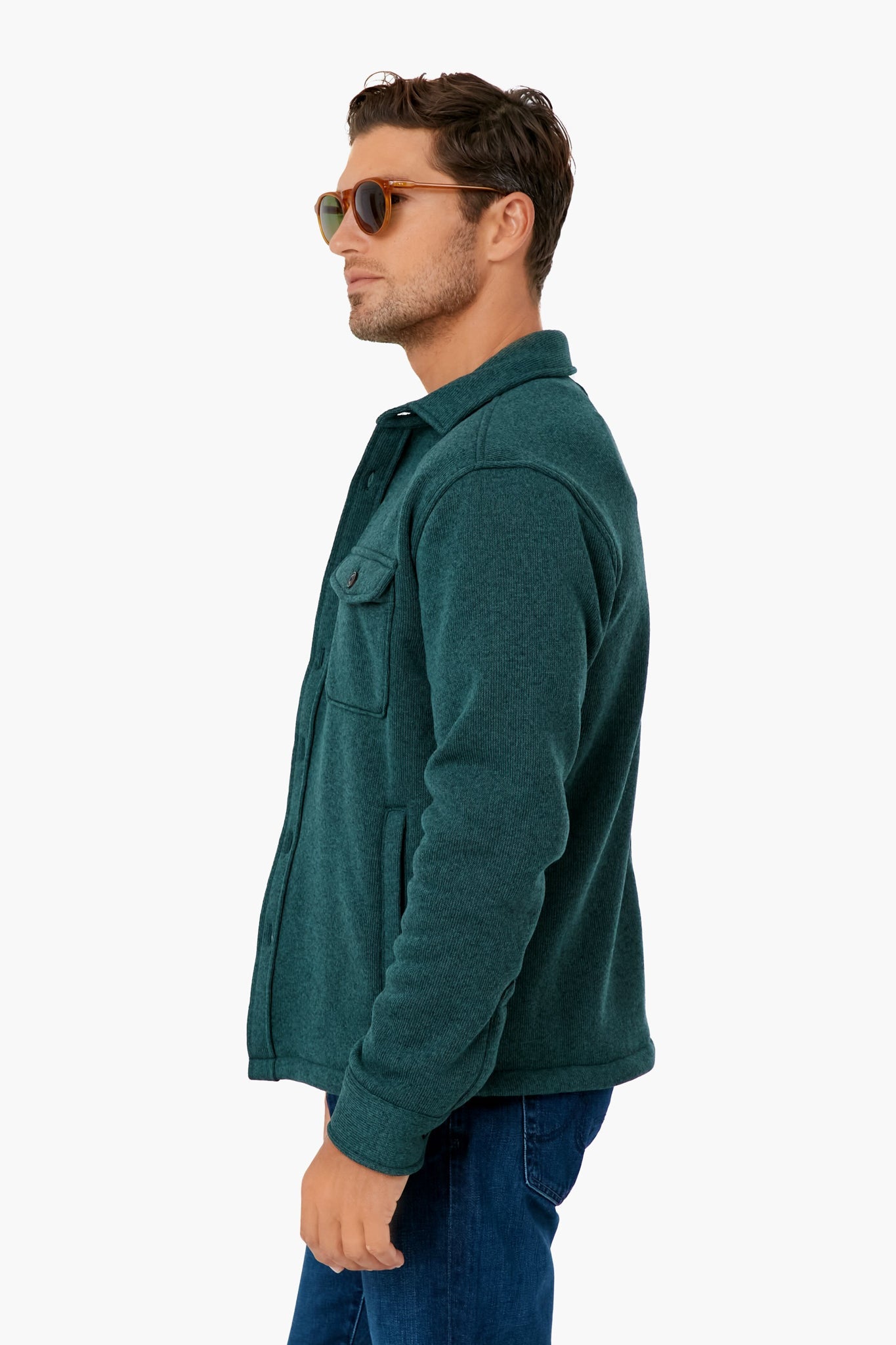 Balsam Crown Sweater Fleece Shirt Jacket
