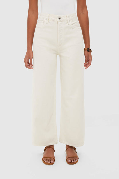 Brown Rice High Rise Wide Leg Ren Jean