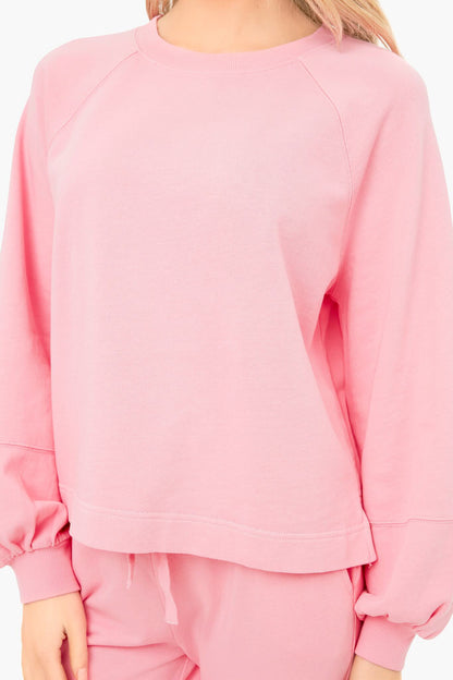 Flamingo Blythe Washed Sweatshirt