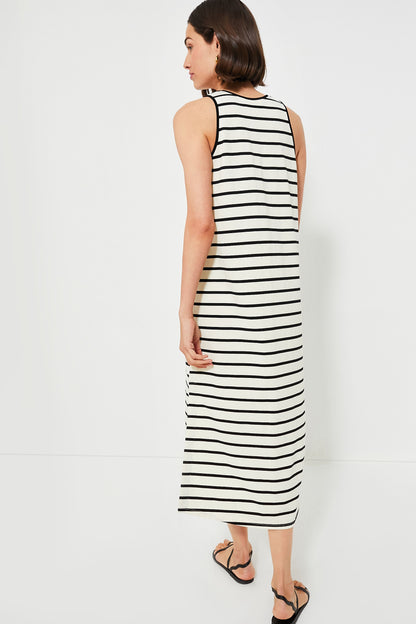 Black Stripe Jax Maxi Dress