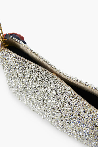 Silver Beaded Estelle Bag