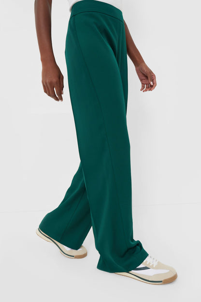 Deep Green Erin Pants