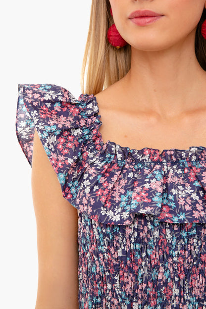 Pink Lissa Liberty Ruffle Dress