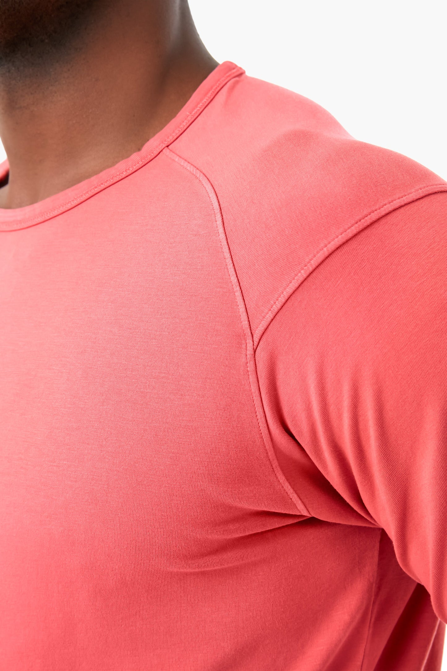 Cape Red Lava Wash Jersey Long-Sleeve Crew