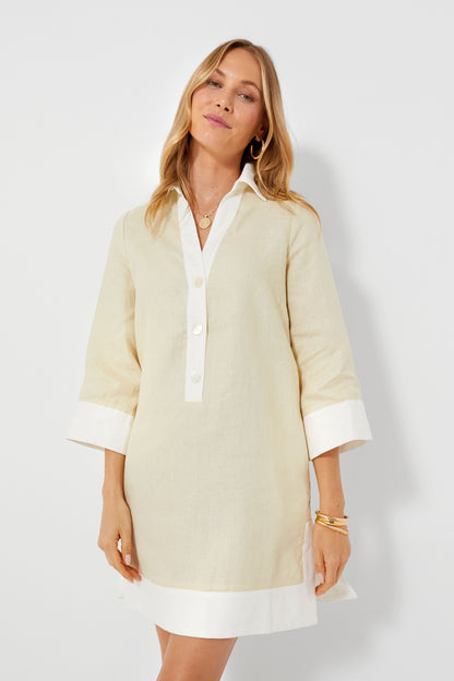 Champagne Collier Dress