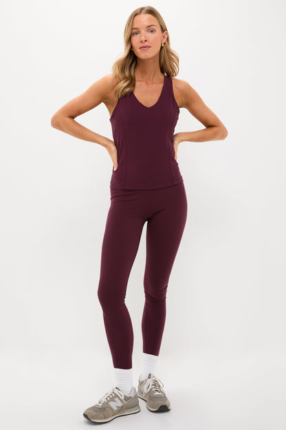 Winetasting Compression Spandex Lena Tank