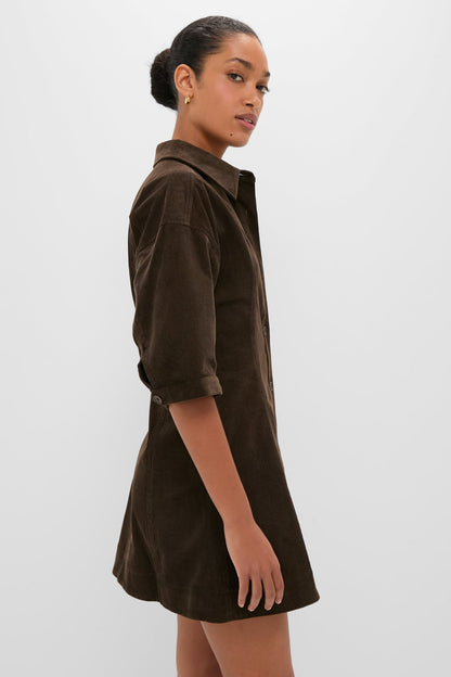 Carob Luz Mini Dress