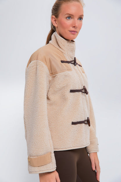 Brown Keaton Toggle Jacket