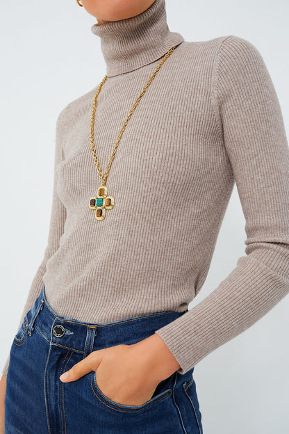 Oat Andover Ribbed Turtleneck