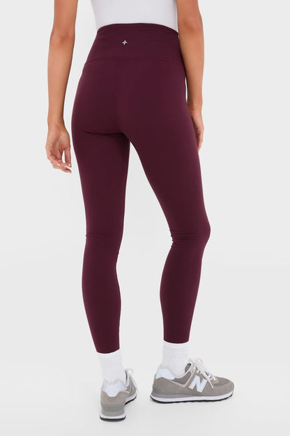 Winetasting High Rise Long Compression Spandex MacKenzie Legging