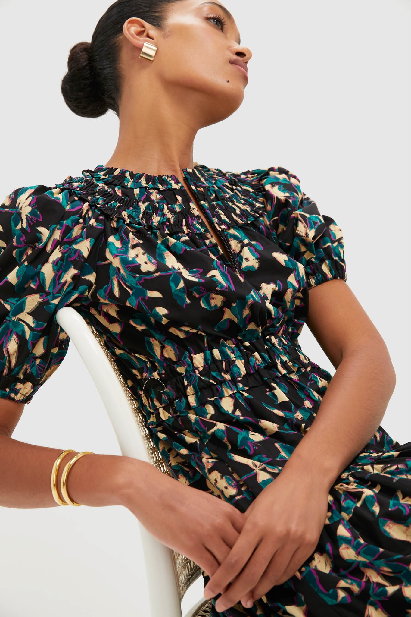 Kaleidoscope Othella Short Sleeve Dress