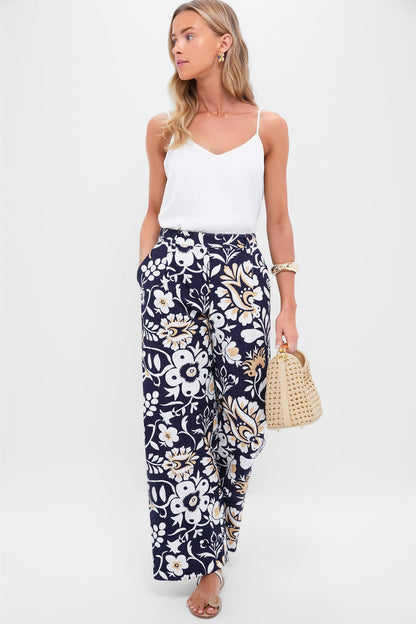 Gold Multi Lelani Stud Earrings