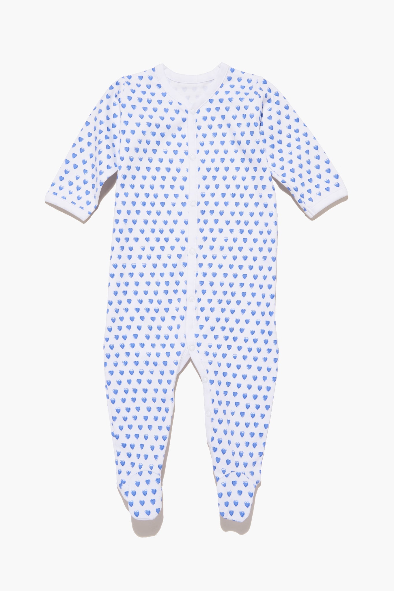 Blue Infant Hearts Pajamas