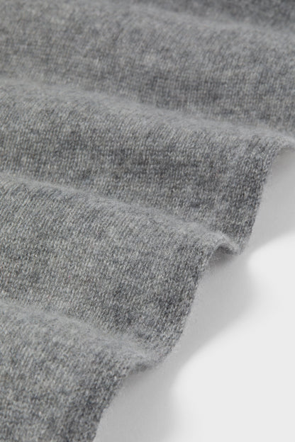 Shadow Gray Cashmere Blanket Scarf