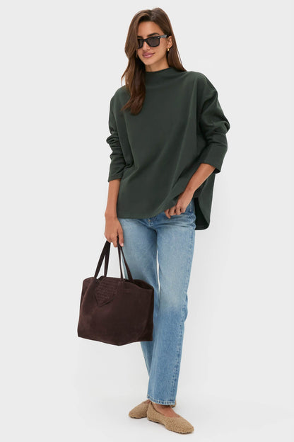 Dark Green Bowie Popover