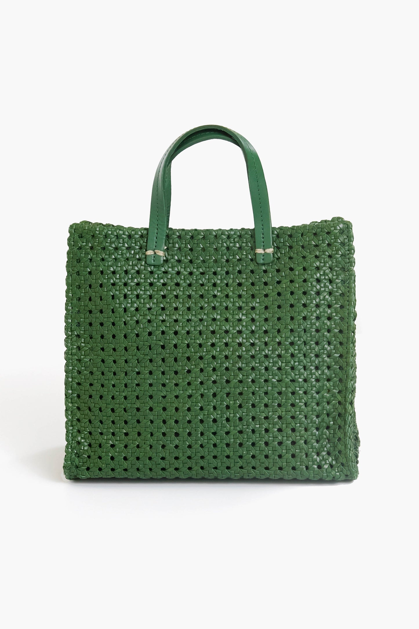 Evergreen Rattan Petit Simple Tote