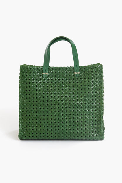 Evergreen Rattan Petit Simple Tote