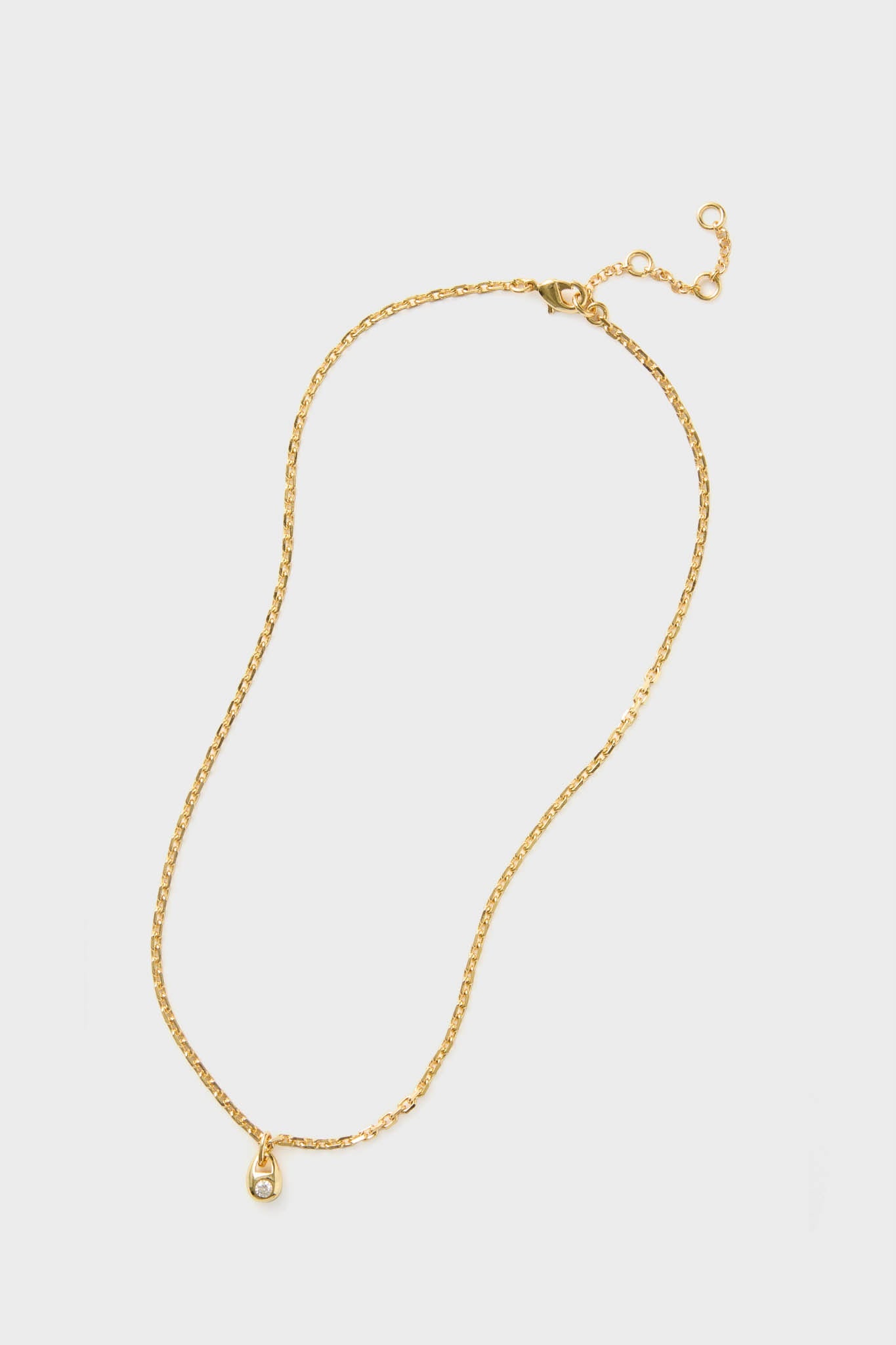 Gold and Crystal Marie Necklace