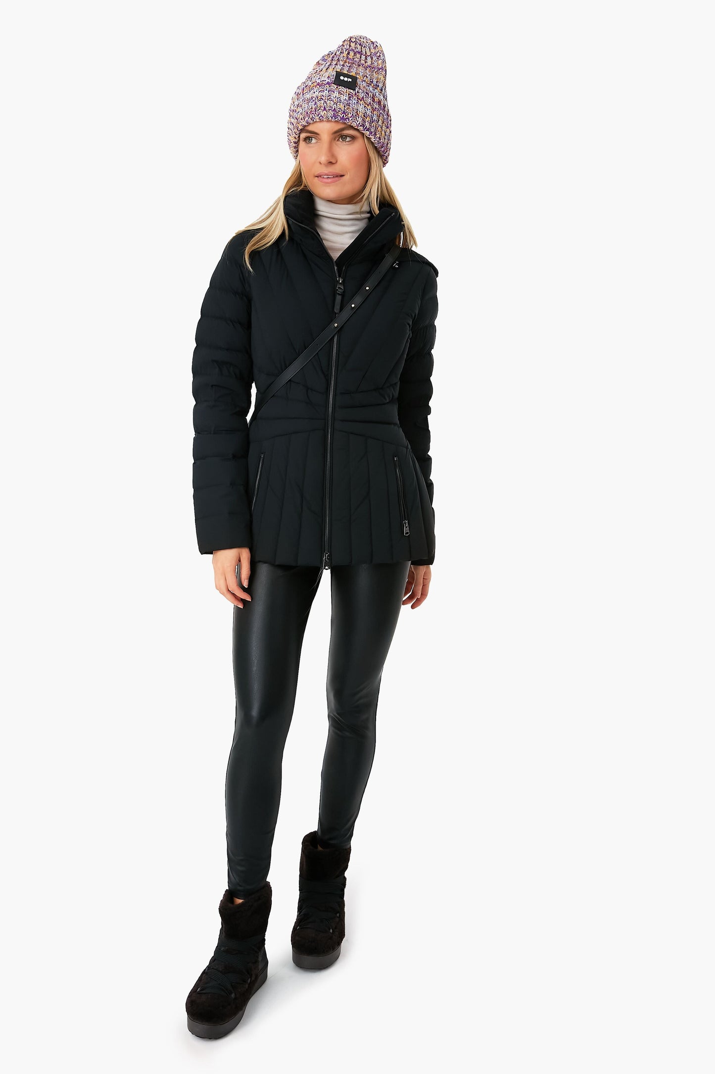 Black Alissa Down Jacket