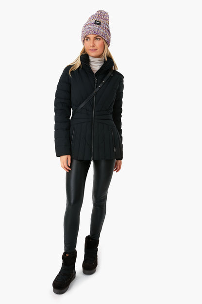 Black Alissa Down Jacket