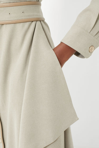 Stone Belted Anita Dress