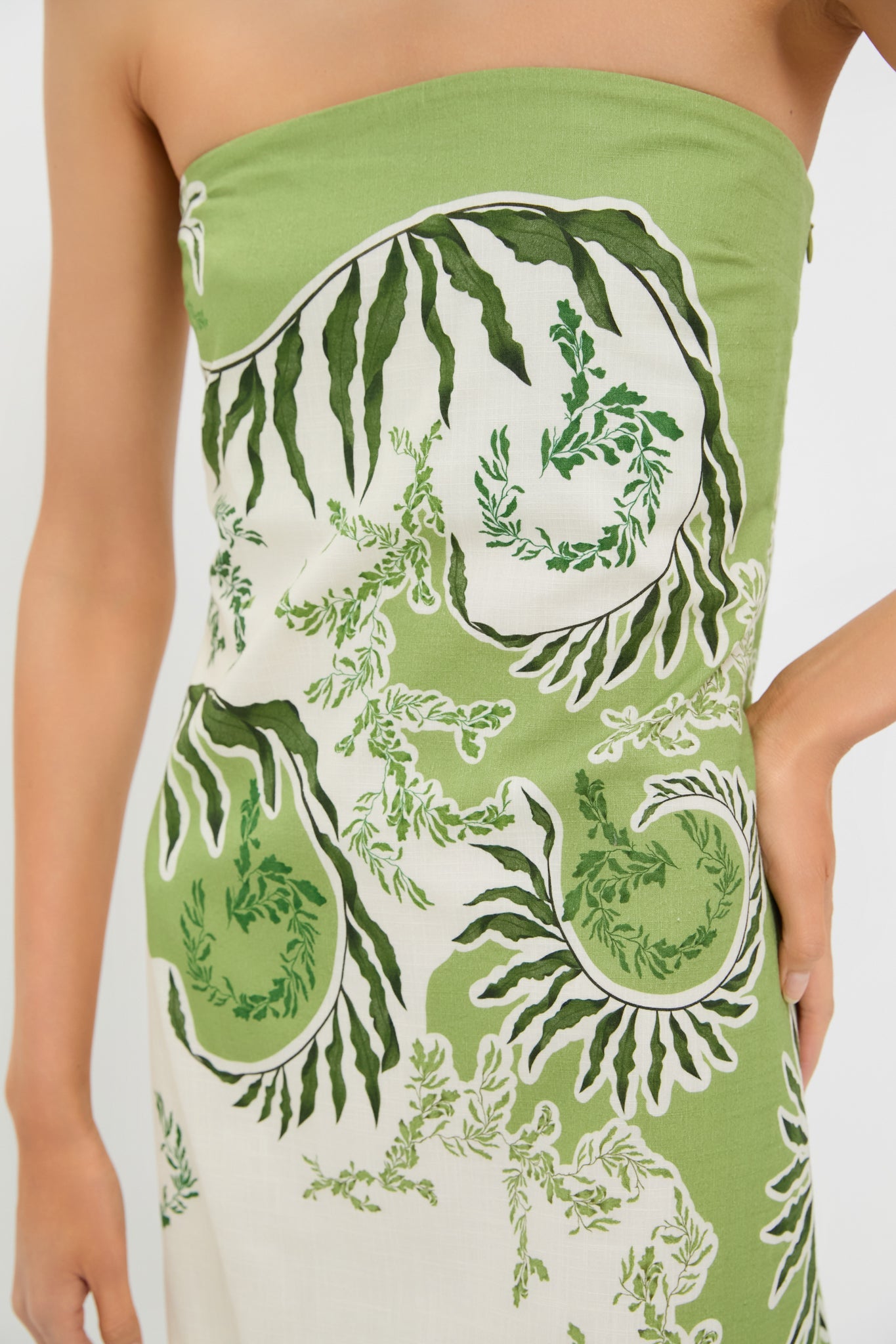 Ireland Green Wess Midi Dress