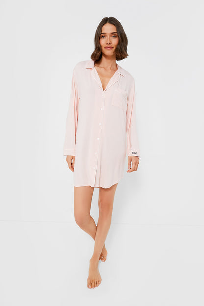 Petal Pink Gisele Sleepshirt