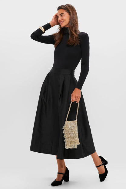 Gold Beaded Josephine Mini Bag