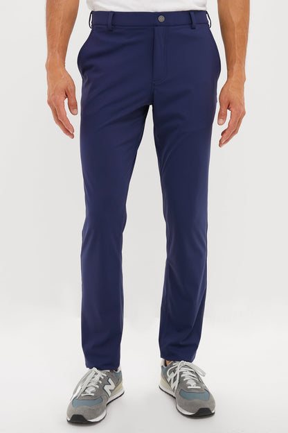 Navy Bradley Pull-on Trouser (32" Inseam)