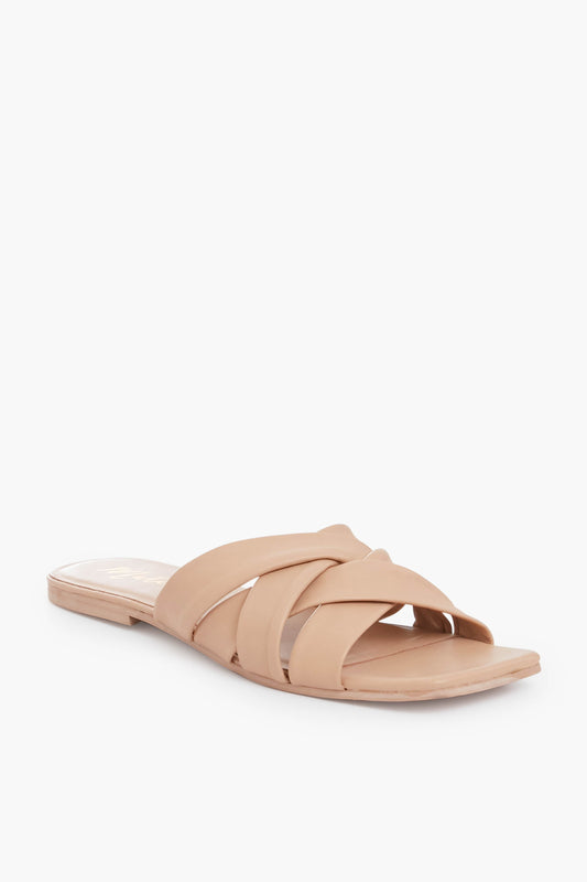 Tan Pressure Sandals