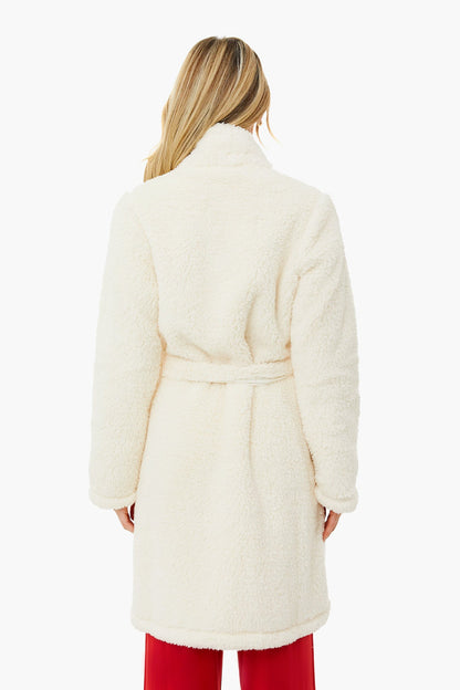 Bone Alpine Chic Sherpa Robe