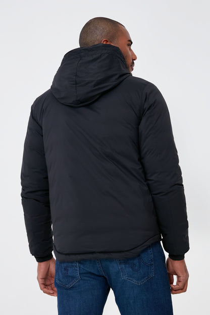 Black Black-Label Lodge Down Hoody