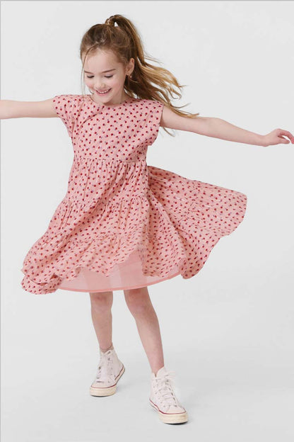 Girls Peachy Dress