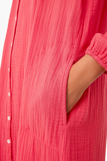 Rose Coral Irys Dress