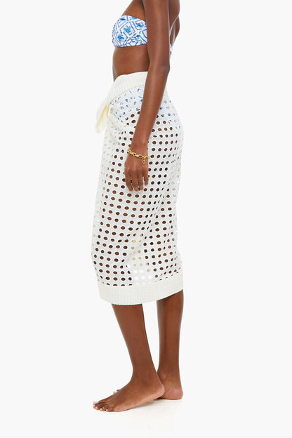 Marshmallow Eyelet Pareo