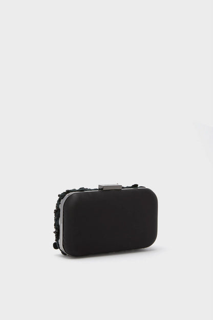 Black Beth Encrusted Clutch