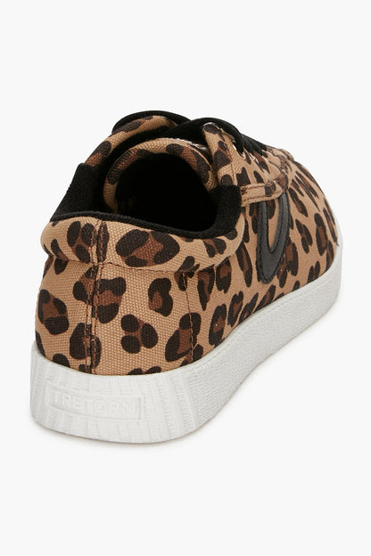 Leopard Nylite Canvas Sneakers