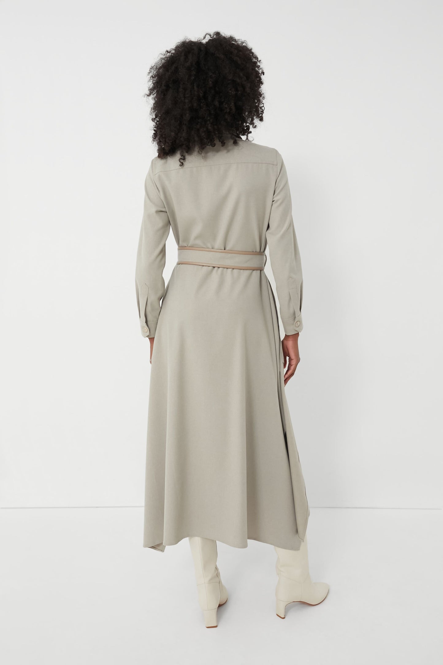 Stone Belted Anita Dress