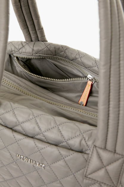 Graphite Oxford Medium Metro Tote Deluxe