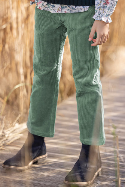 Celadon Corduroy Pants