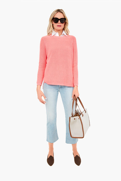 Pink Berry Emma Shaker Sweater