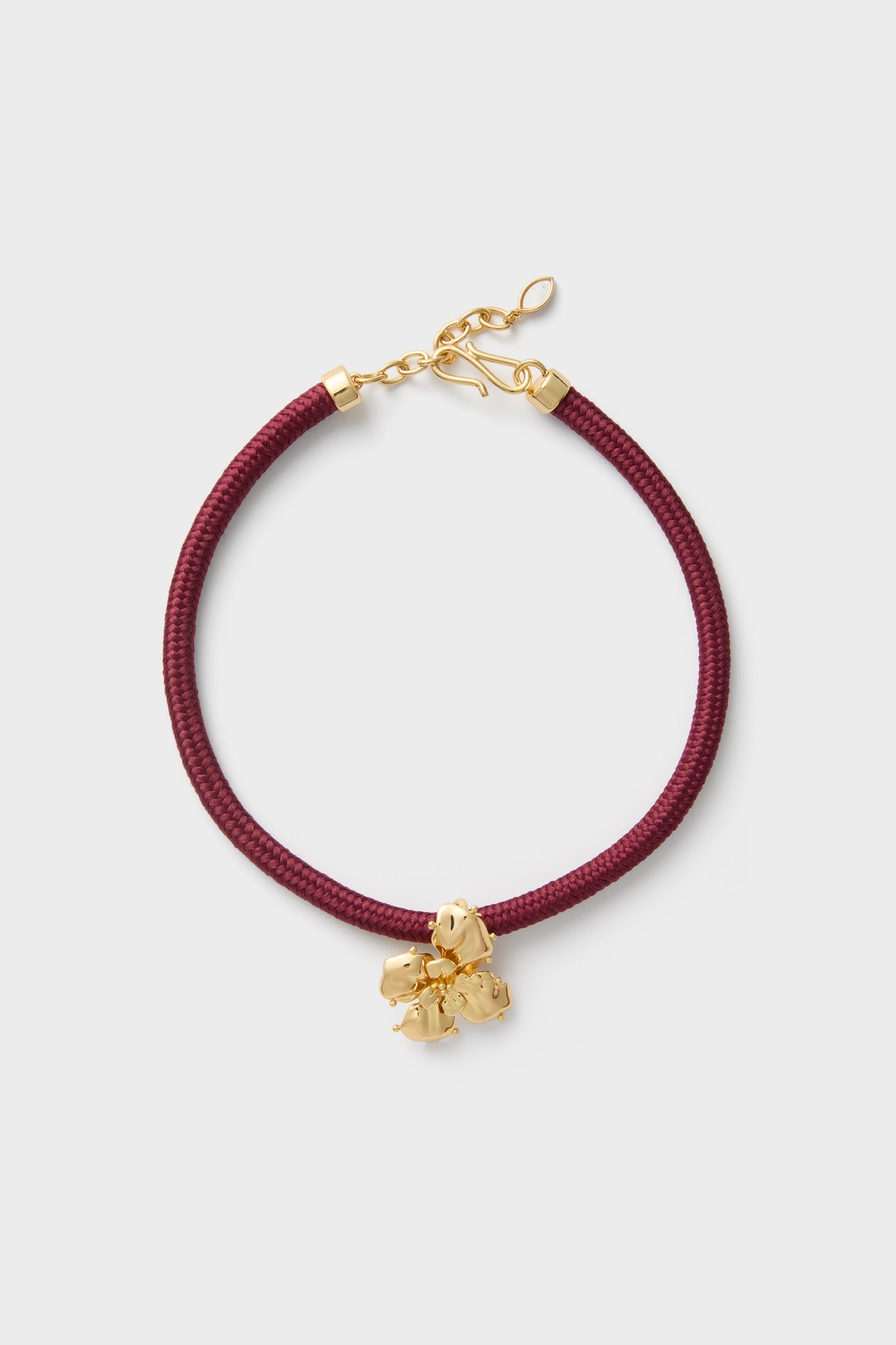 Maroon Lelani Necklace