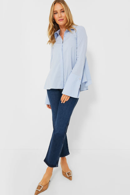 French Blue Verena Top
