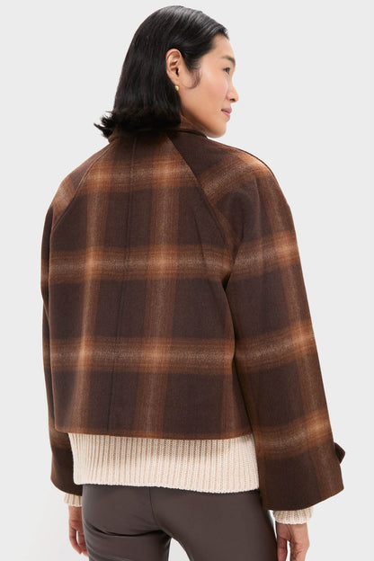 Chocolate Plaid Colby Jacket