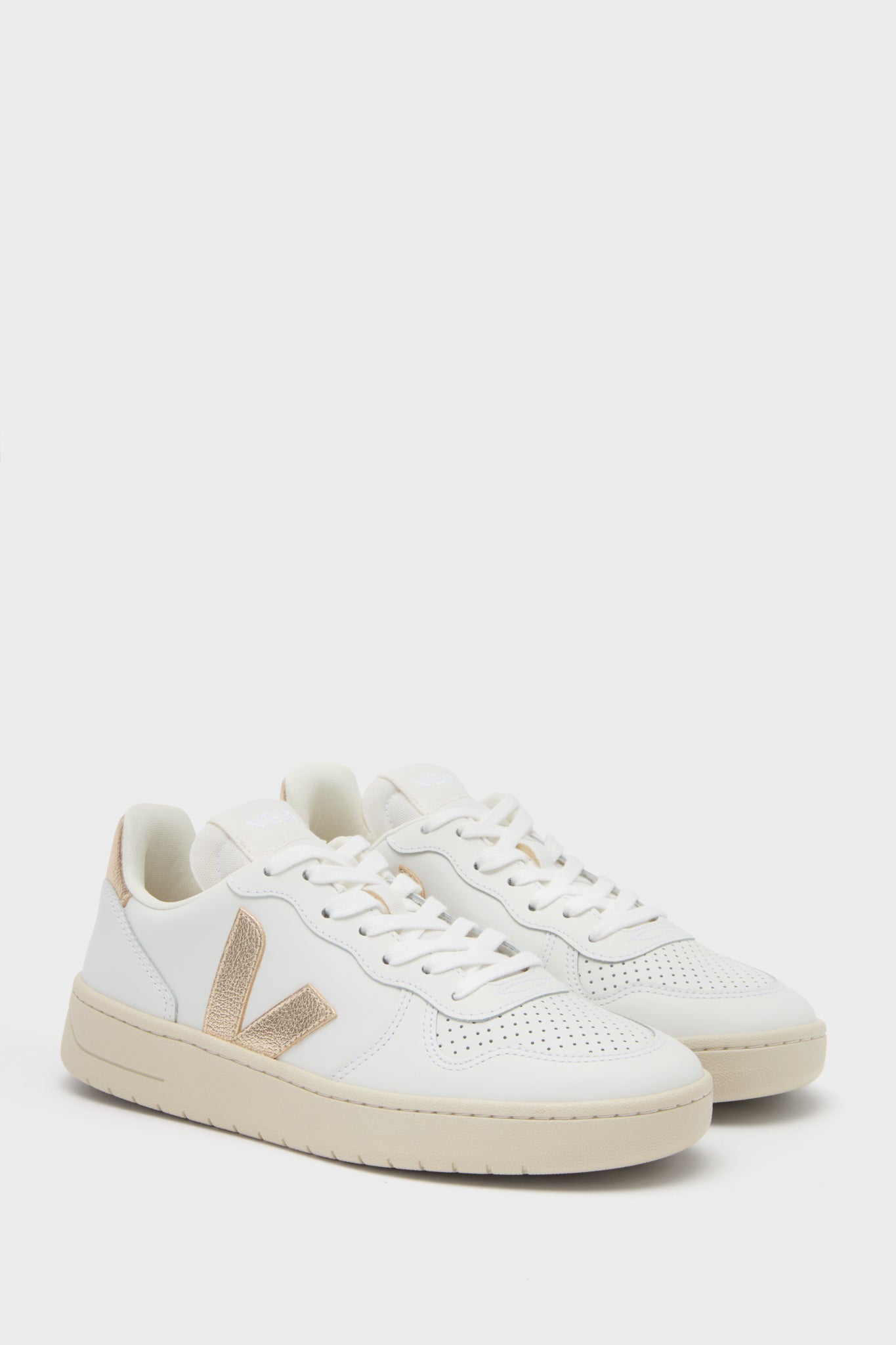 Extra White Platine V-10 Sneakers