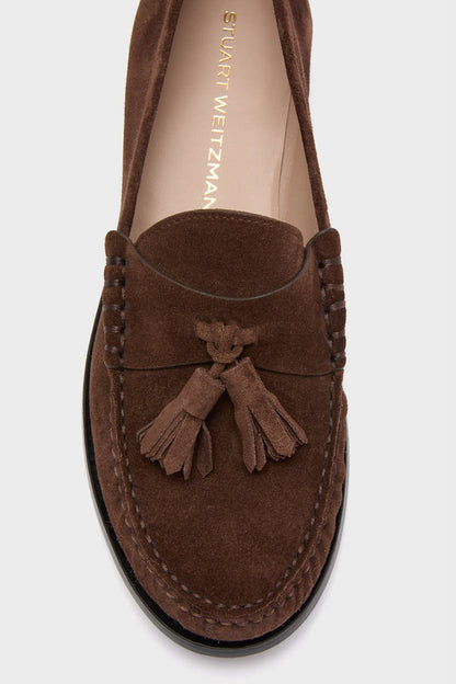Walnut Lottie Tassel Loafers