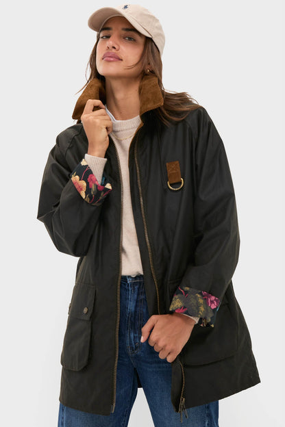 Olive Barbour x Tuckernuck Elodie Wax Jacket